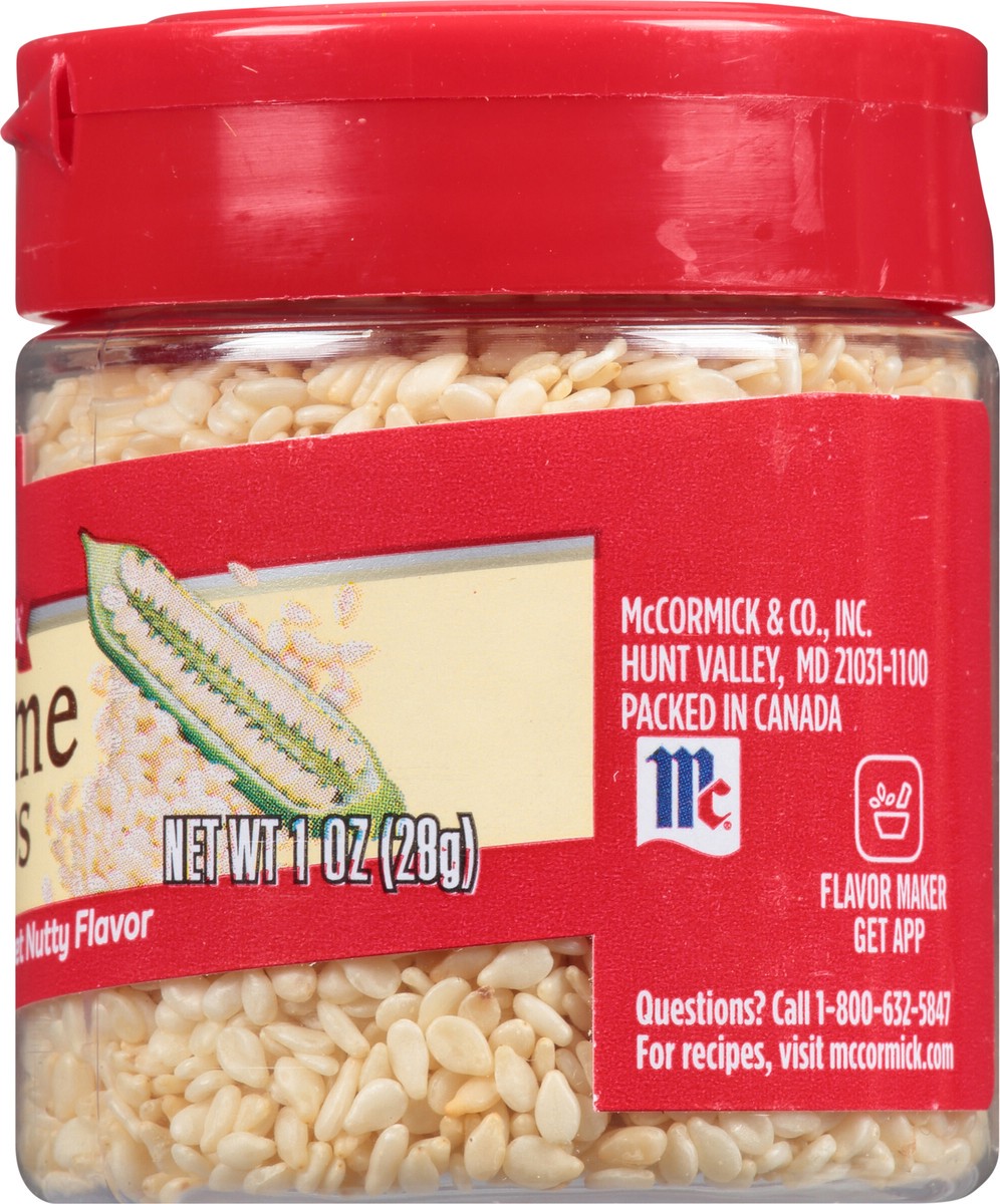 slide 2 of 7, McCormick Sesame Seeds, 1 oz