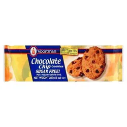 VOORTMAN Bakery Zero Sugar Chocolate Chip Cookies 8 oz