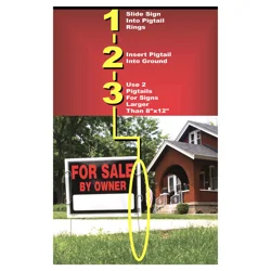 Hillman Pigtail Sign Holder