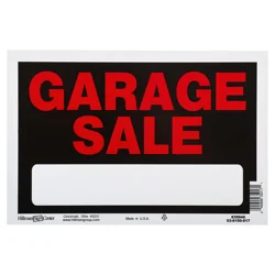 Hillman Garage Sale Sign, 8" x 12"