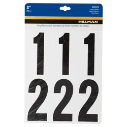 Hillman Reflective Adhesive Number Pack, 3"