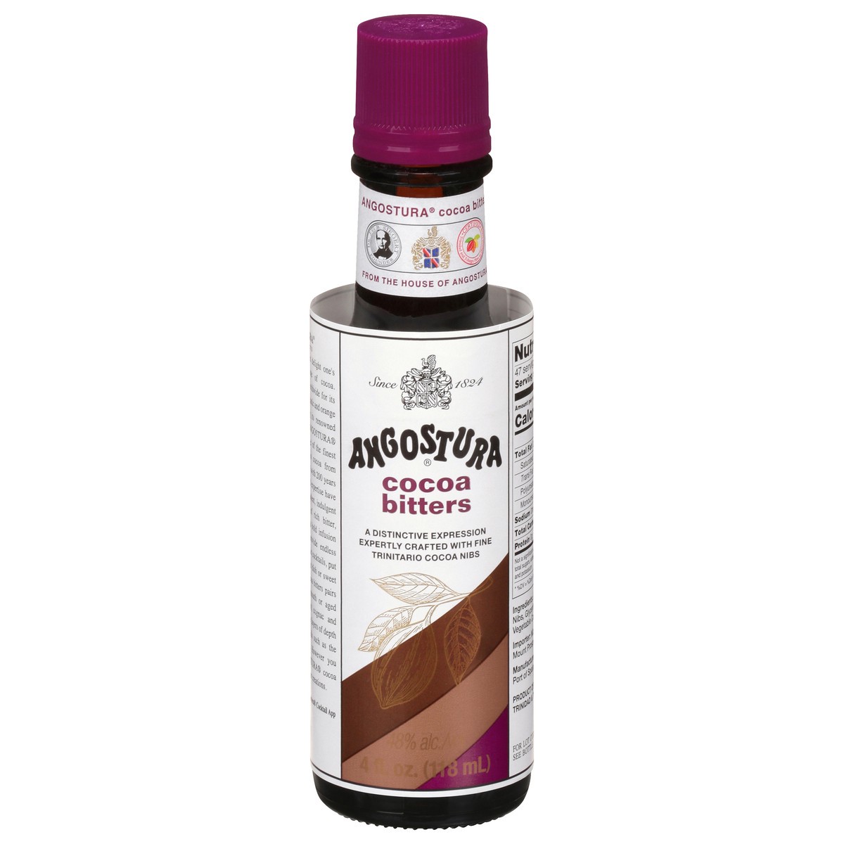 slide 1 of 9, Angostura Cocoa Bitters - 4 oz, 4 oz