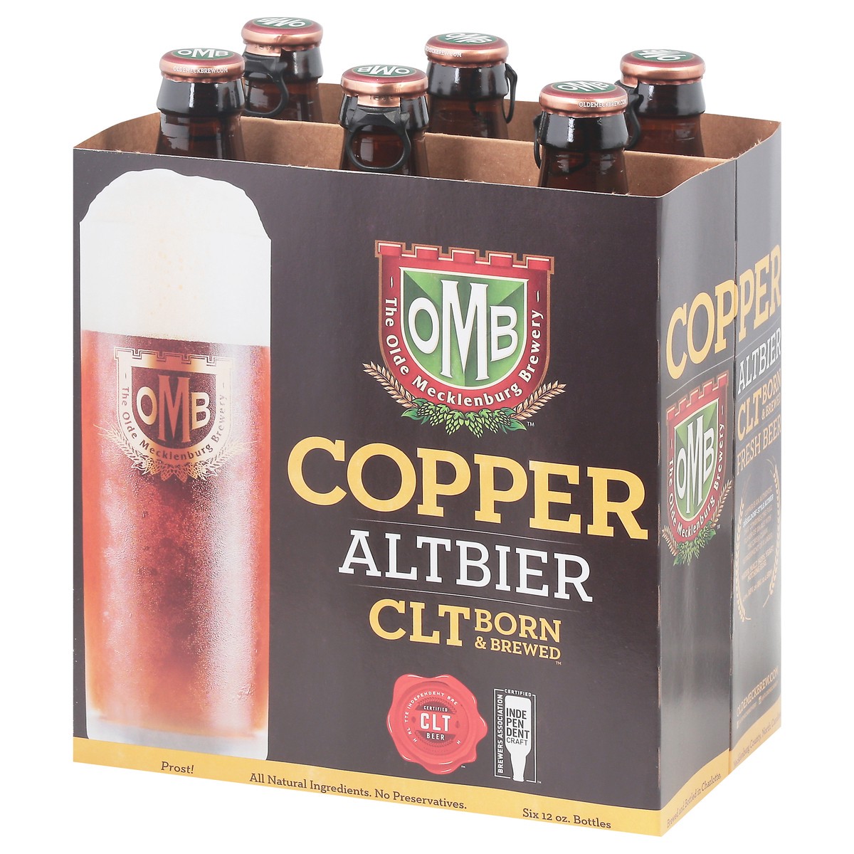 slide 3 of 9, The Olde Mecklenburg Brewery Altbier Copper Beer 6 - 12 oz Bottles, 6 ct