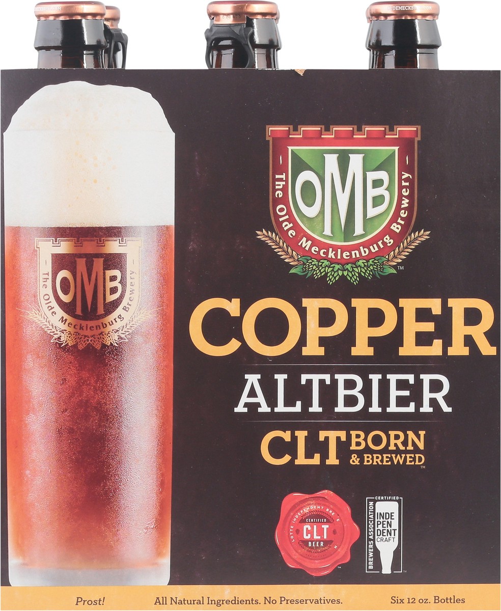 slide 7 of 9, The Olde Mecklenburg Brewery Altbier Copper Beer 6 - 12 oz Bottles, 6 ct