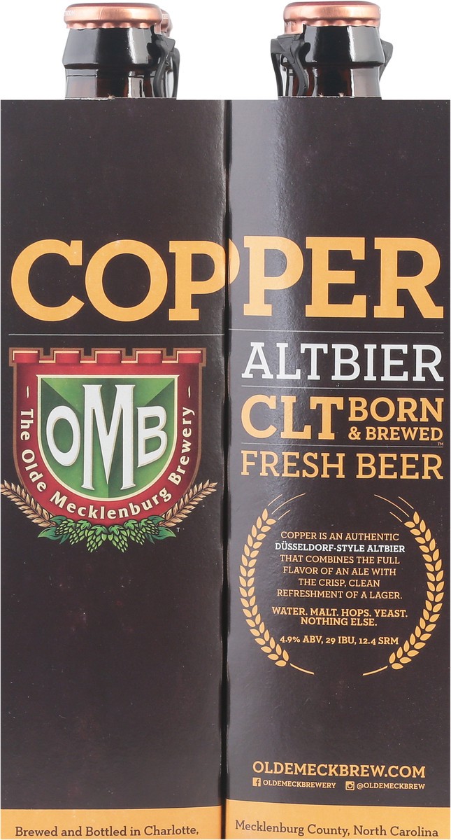 slide 8 of 9, The Olde Mecklenburg Brewery Altbier Copper Beer 6 - 12 oz Bottles, 6 ct