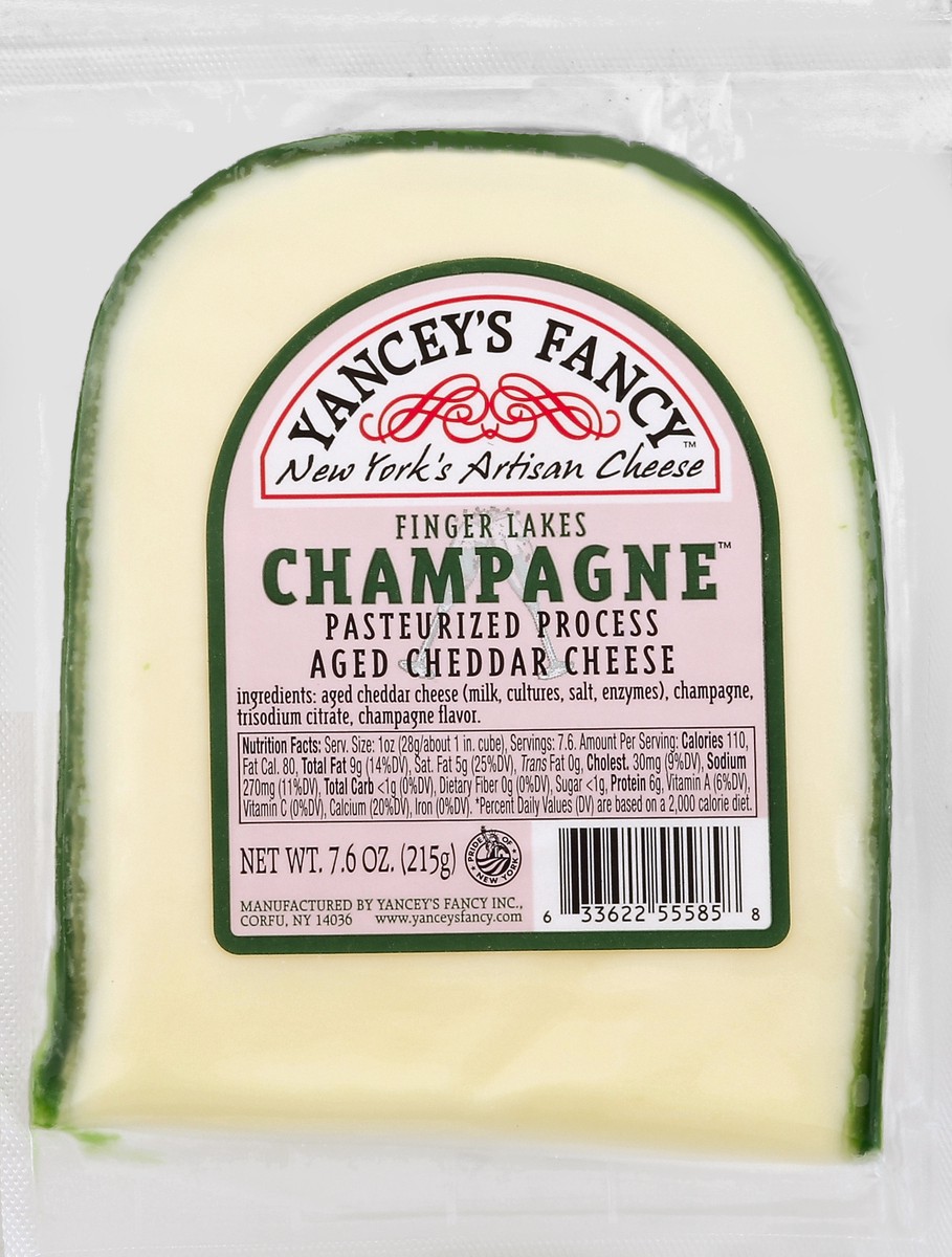 slide 1 of 1, Yancey's Fancy Cheese 7.6 oz, 7.6 oz