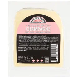Yancey's Fancy Champagne Cheese 7.6 oz