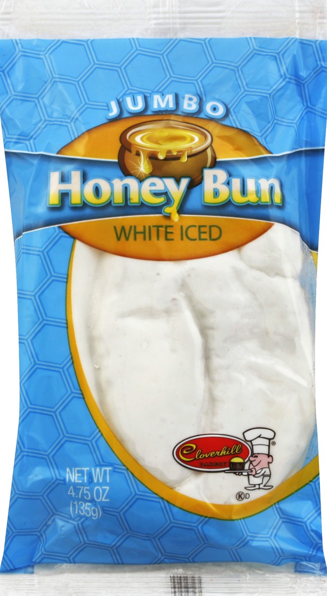 slide 5 of 5, Cloverhill Bakery Honey Bun, White Iced, Jumbo, 4.75 oz