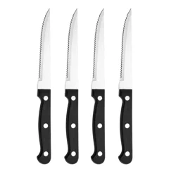 Farberware Traditions Stamped Triple Rivet Steak Knives