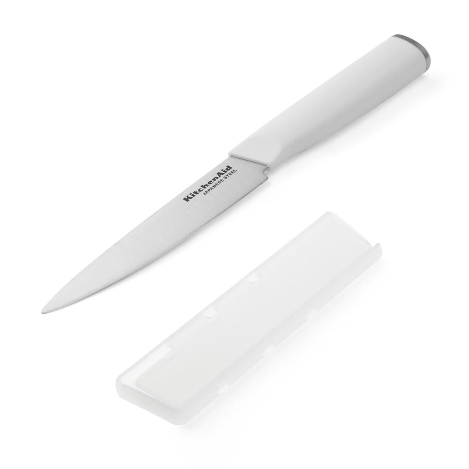 slide 1 of 1, KITCHENAID KA CL FE Utility 4.5IN White w Sheath, 1 ct