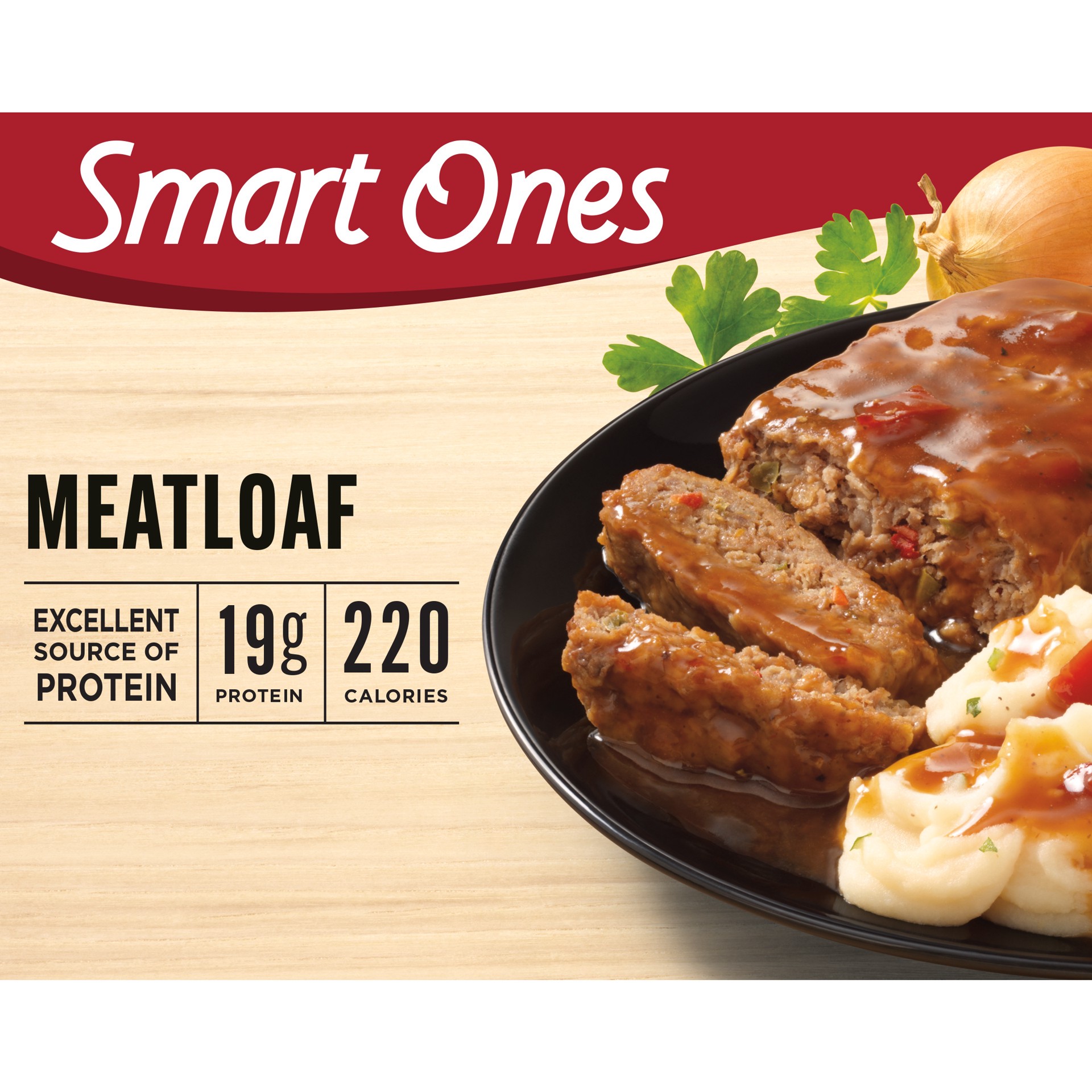 slide 1 of 5, Smart Ones Meatloaf Frozen Meal, 9 oz Box, 9 oz