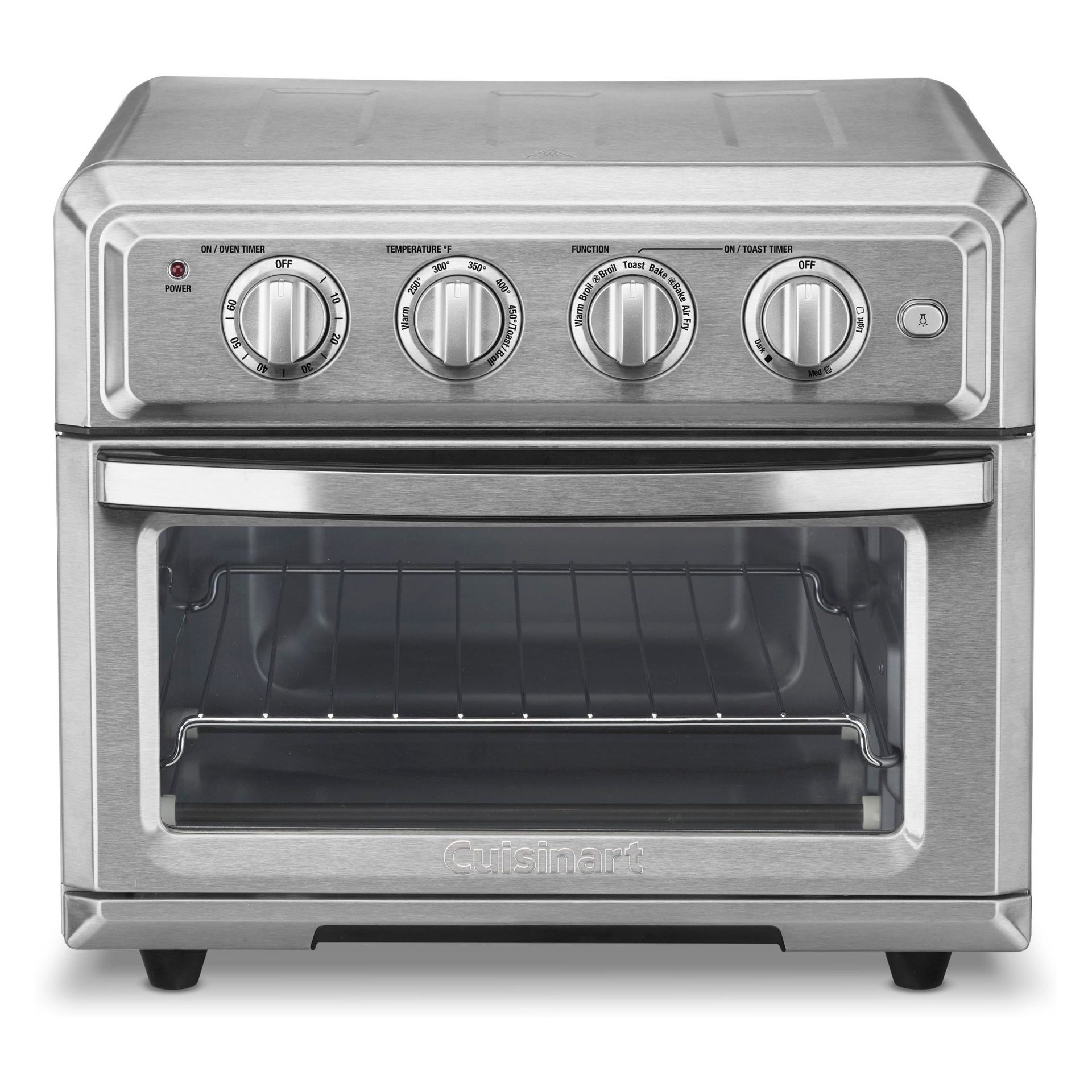 slide 1 of 4, Cuisinart AirFryer Toaster Oven - Stainless Steel - TOA-60TG, 1 ct