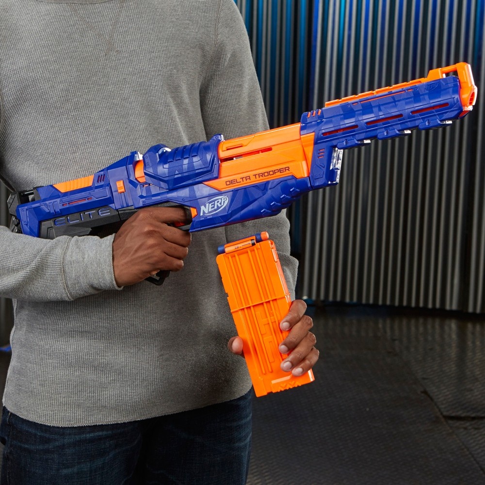 slide 7 of 11, Nerf N-Strike Elite Delta Trooper Blaster, 1 ct