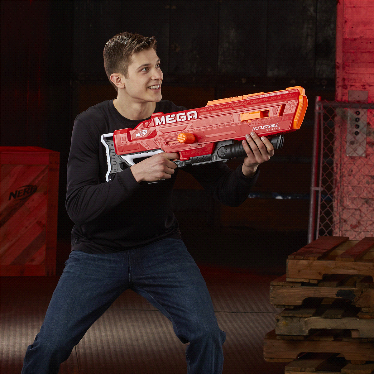 slide 12 of 15, Nerf Mega Thunderhawk Blaster, 1 ct