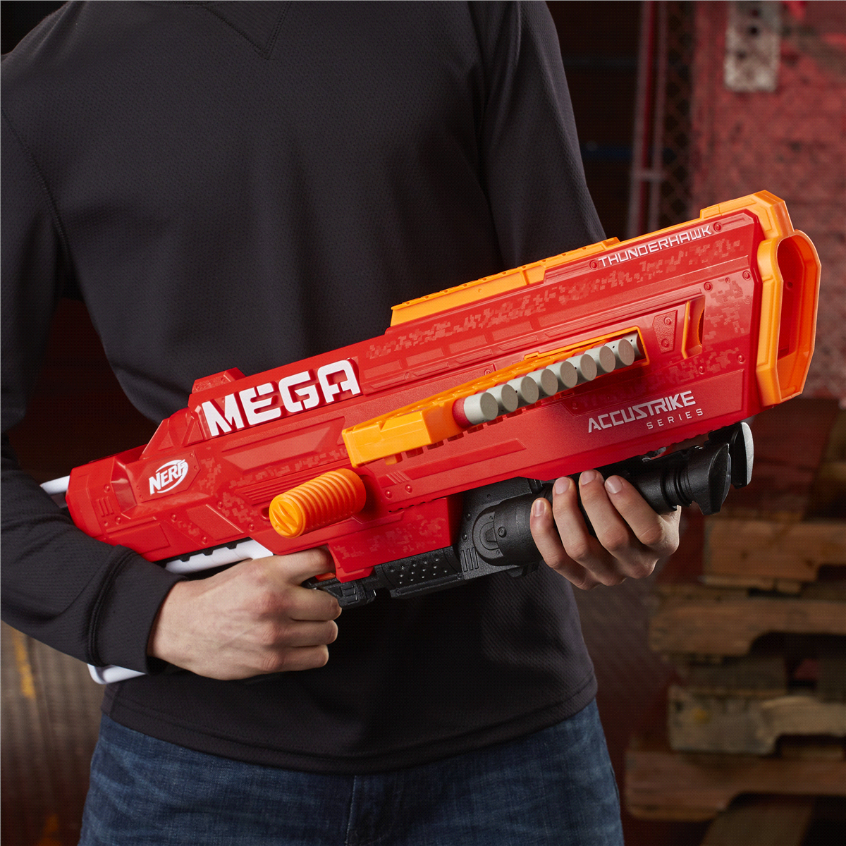 slide 4 of 15, Nerf Mega Thunderhawk Blaster, 1 ct