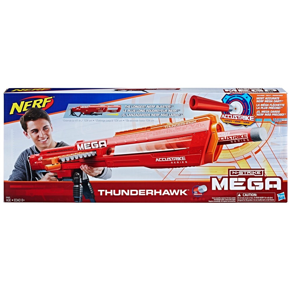 slide 5 of 15, Nerf Mega Thunderhawk Blaster, 1 ct