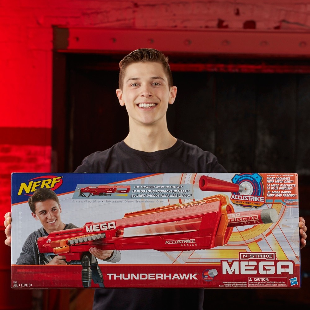 slide 6 of 15, Nerf Mega Thunderhawk Blaster, 1 ct