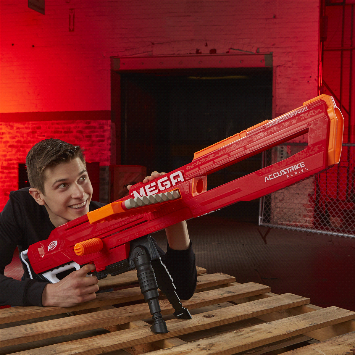 slide 7 of 15, Nerf Mega Thunderhawk Blaster, 1 ct