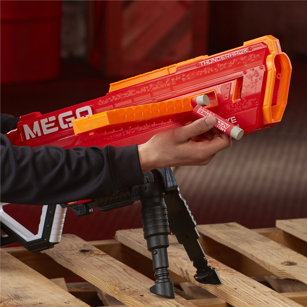 slide 8 of 15, Nerf Mega Thunderhawk Blaster, 1 ct