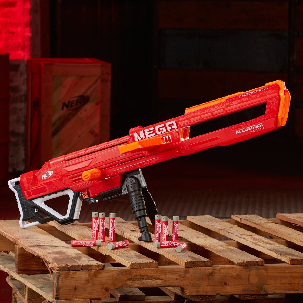 slide 10 of 15, Nerf Mega Thunderhawk Blaster, 1 ct