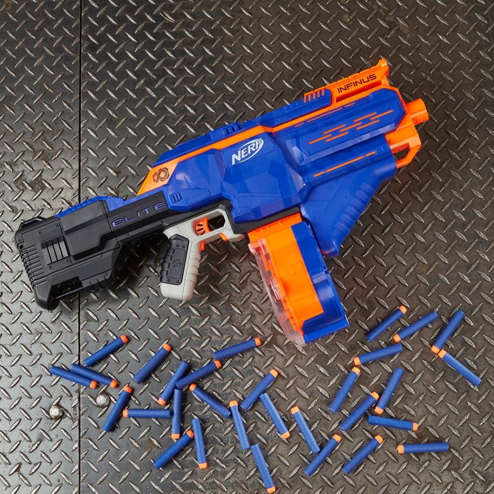 slide 3 of 6, Nerf Elite Infinus Blaster, 1 ct