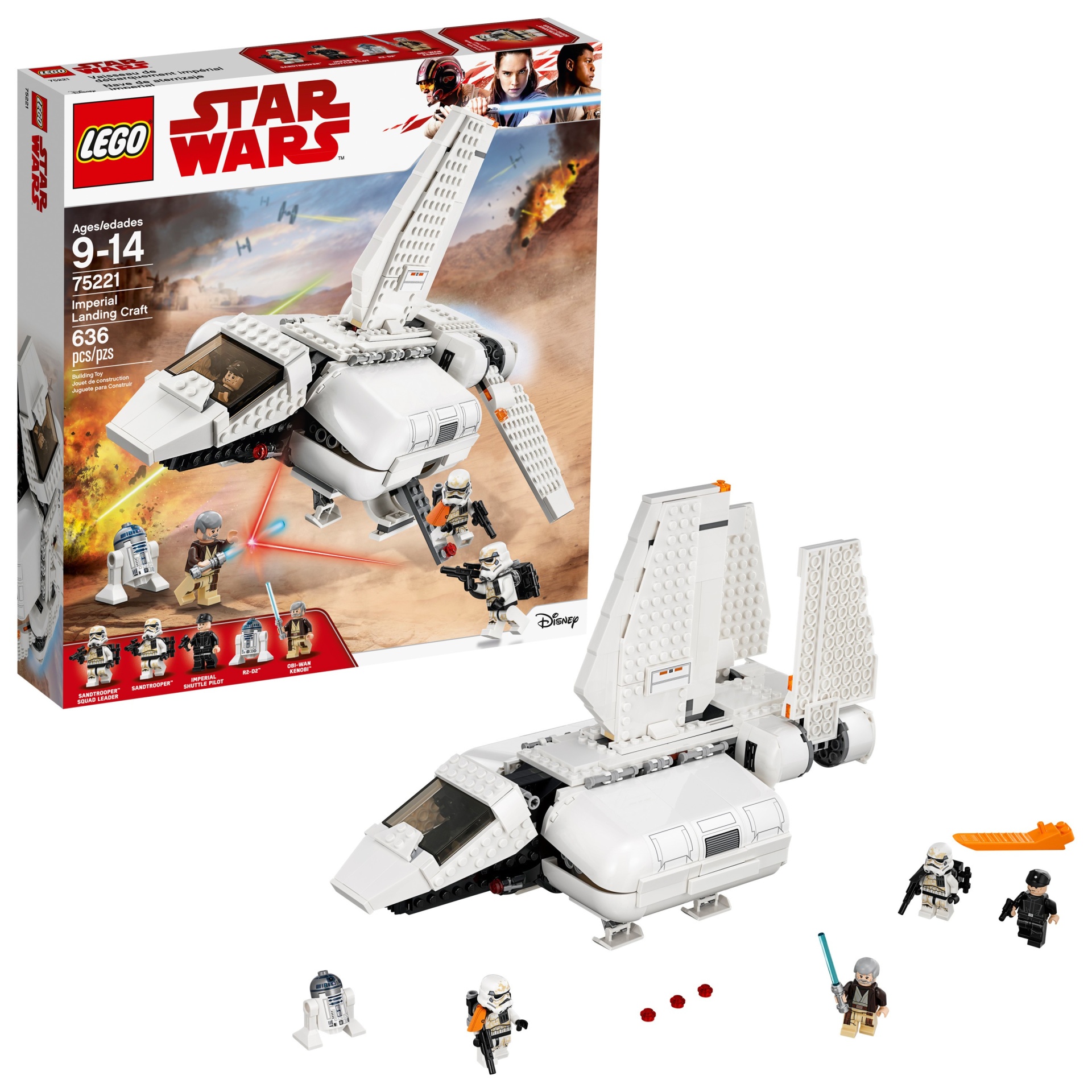 slide 1 of 6, LEGO Star Wars Imperial Landing Craft 75221, 1 ct