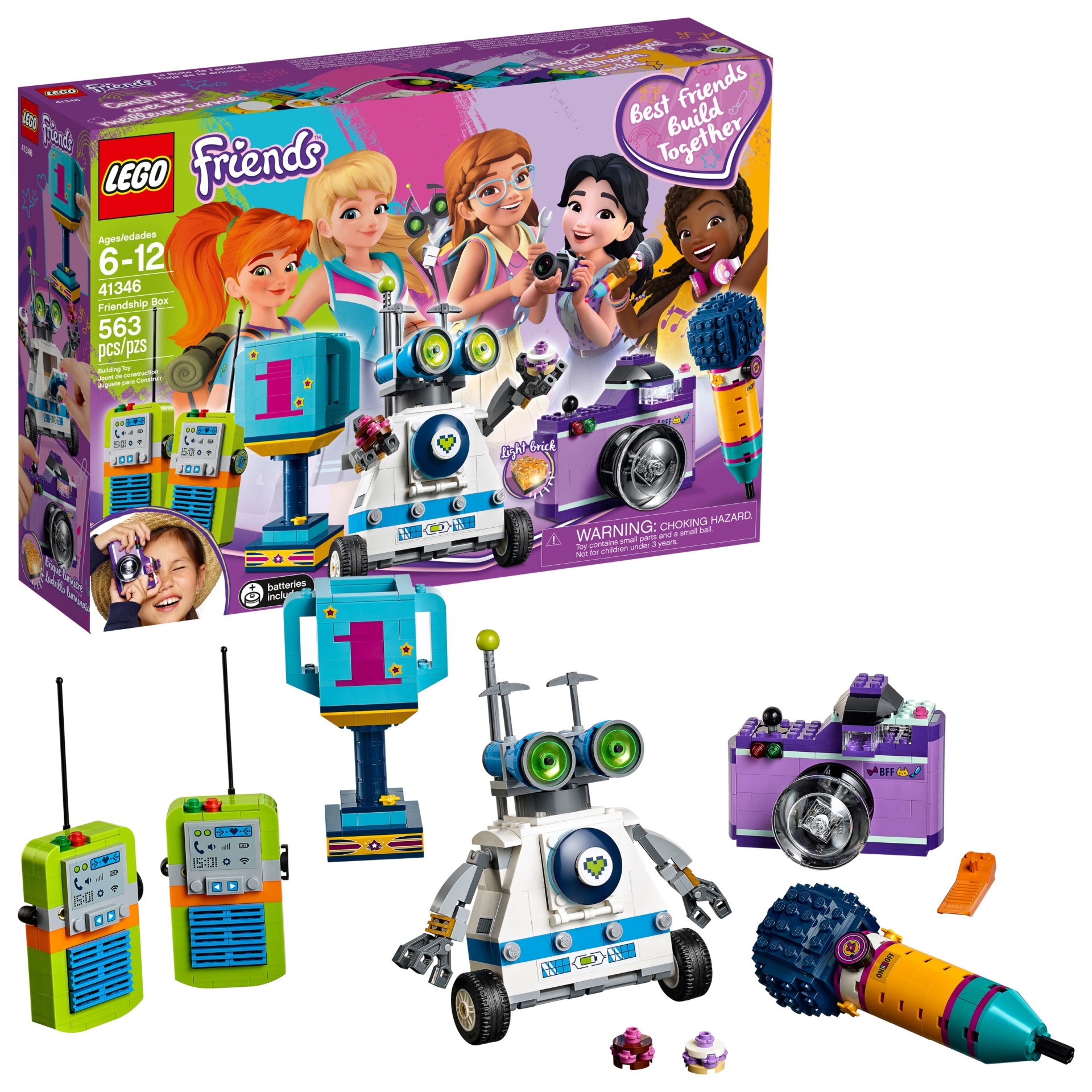 slide 1 of 7, LEGO Friends Friendship Box, 1 ct