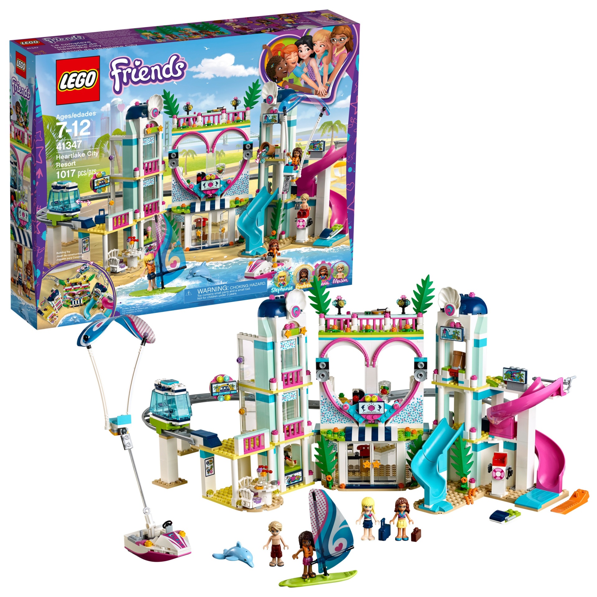 slide 1 of 7, LEGO Friends Heartlake City Resort 41347, 1 ct