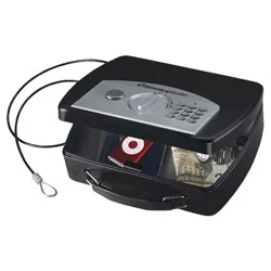 SentrySafe P008E Portable Security Safe 0.08 cu ft