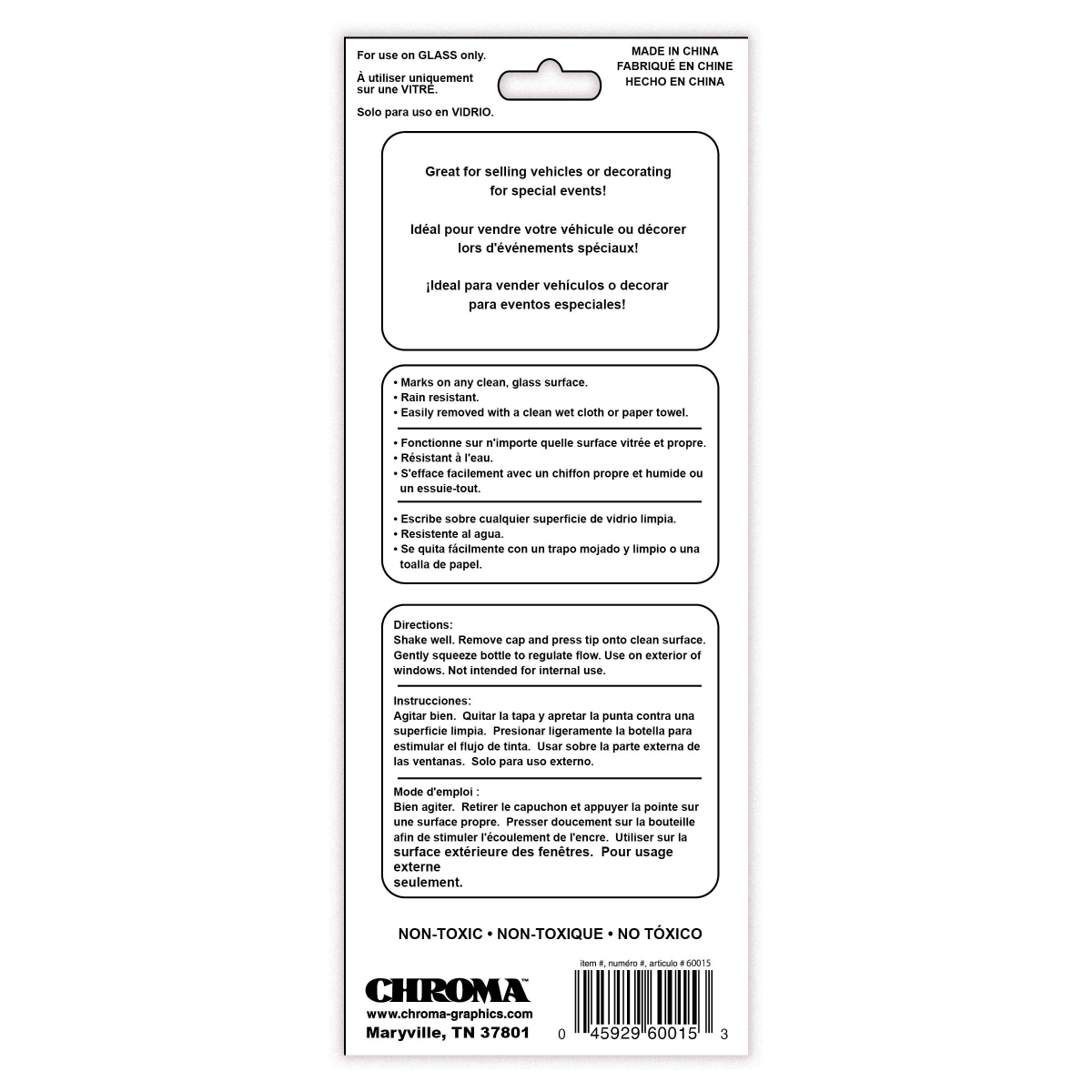 slide 2 of 2, Chroma Window Marker, Green, 1 ct
