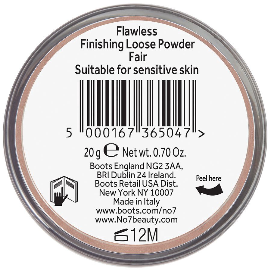 slide 2 of 5, No7 Fair Flawless Finishing Loose Powder 0.70 oz, 0.7 oz
