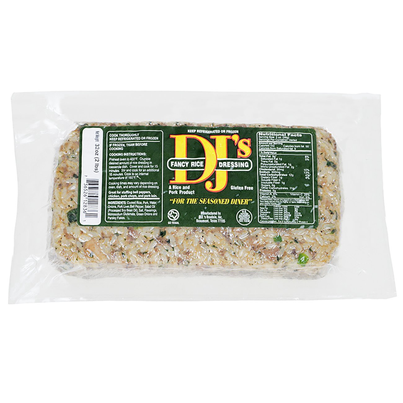 slide 1 of 1, DJ's Fancy Rice Dressing, 32 oz