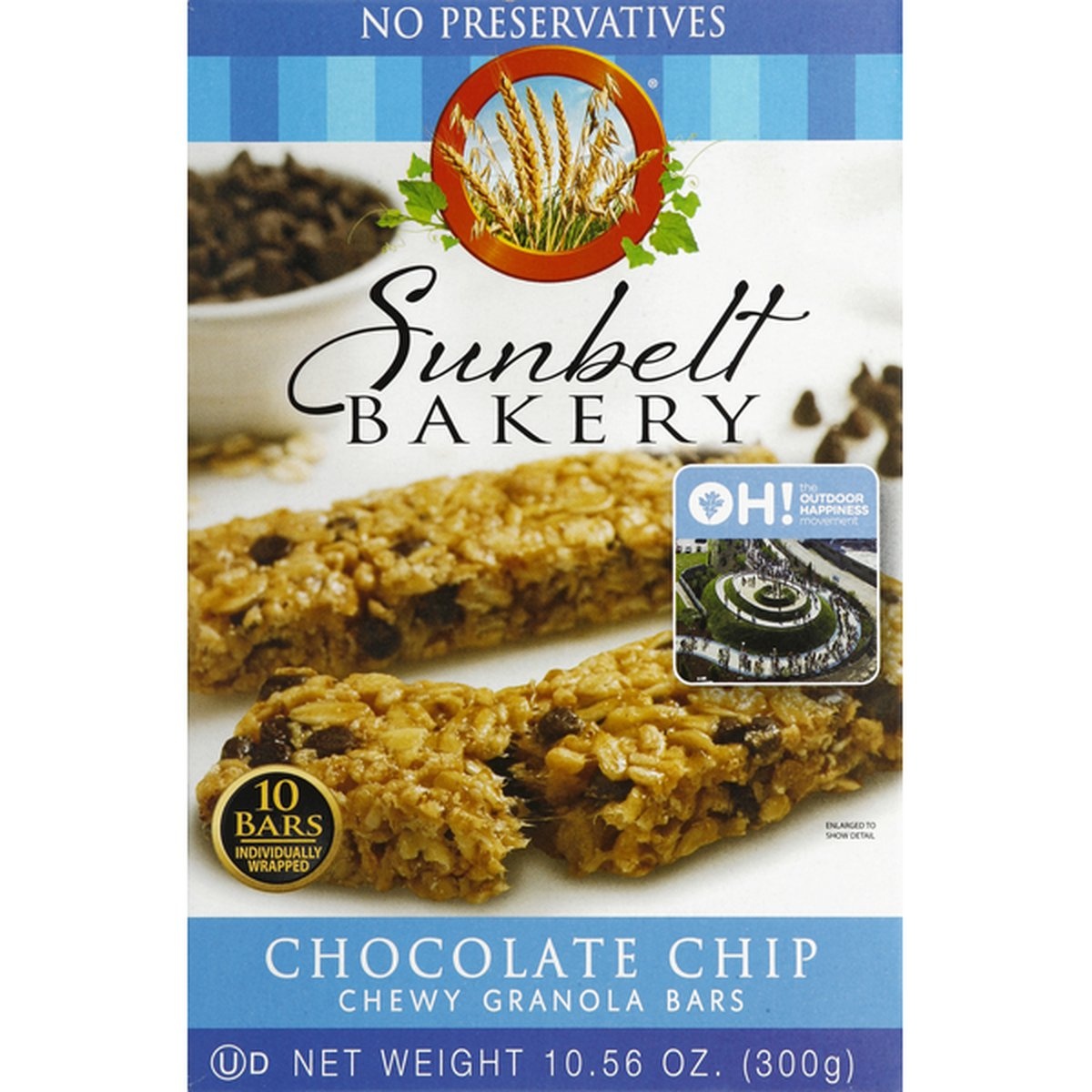 Sunbelt Bakery Chocolate Chip Chewy Granola Bars 10 Ct | Shipt