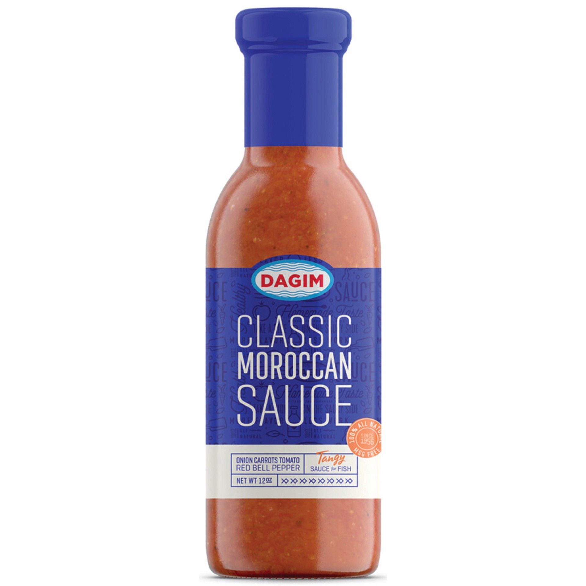slide 1 of 1, Dagim Sauce Moroccan Fish Marinade - 12 OZ, 12 oz