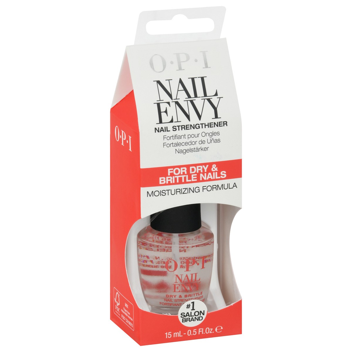 slide 7 of 9, OPI Nail Envy Moisturizing Formula Nail Strengthener 0.5 fl oz, 0.5 fl oz