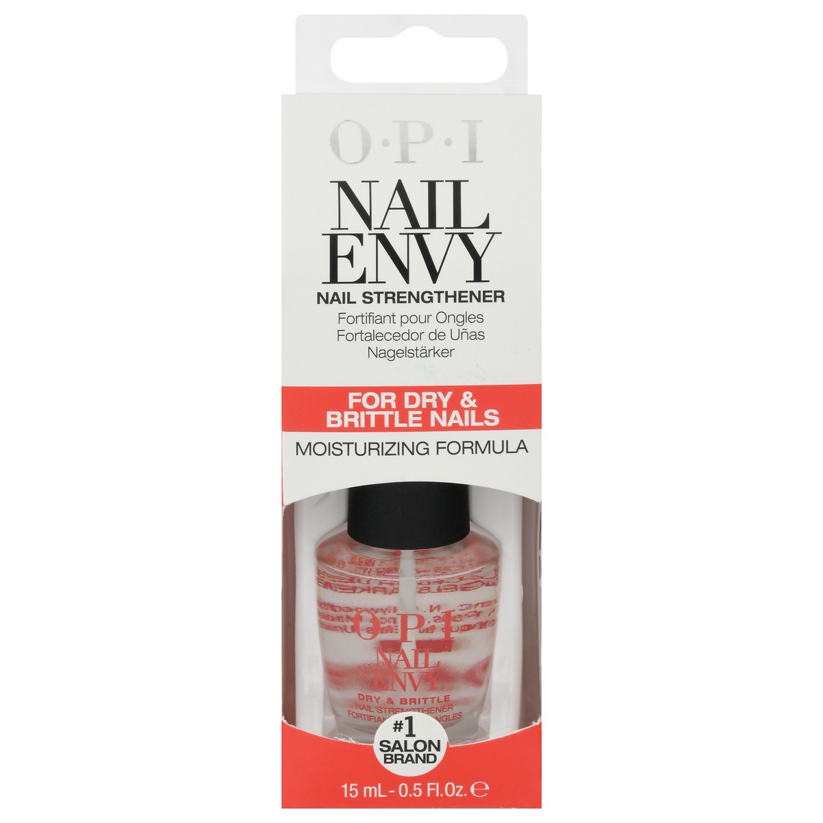 slide 1 of 9, OPI Nail Envy Moisturizing Formula Nail Strengthener 0.5 fl oz, 0.5 fl oz