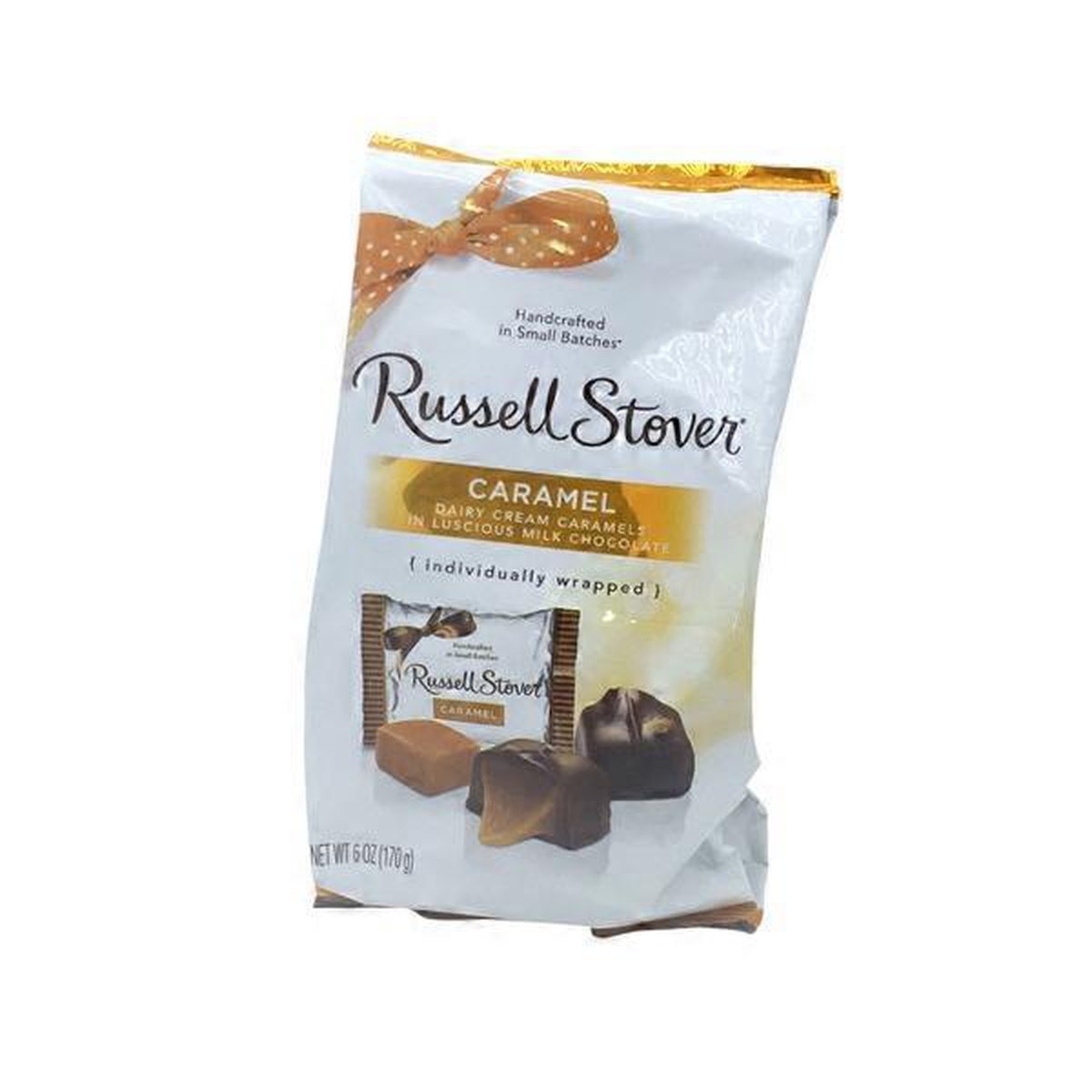 slide 1 of 1, Russell Stover Caramel, Milk Chocolate, 6 oz