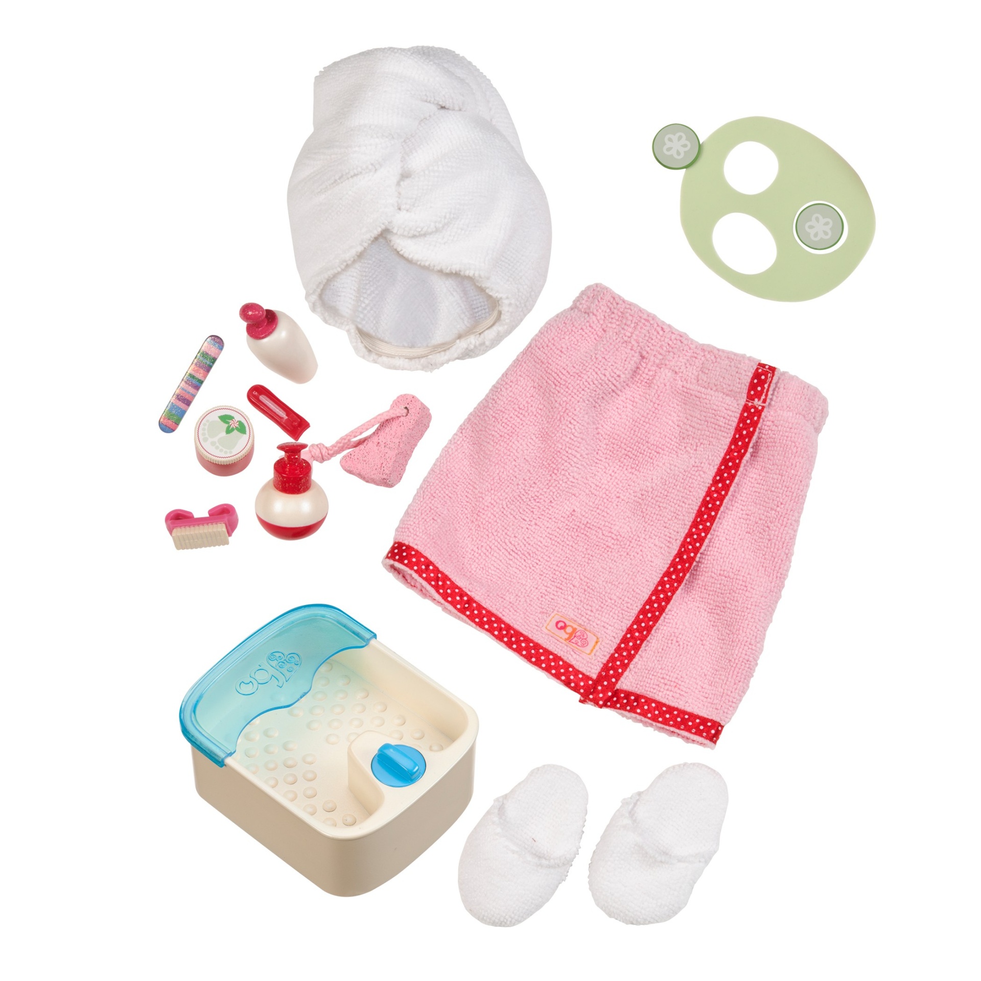 slide 1 of 5, Our Generation Spa Accessory Set - Sp-aaaah Day, 1 ct