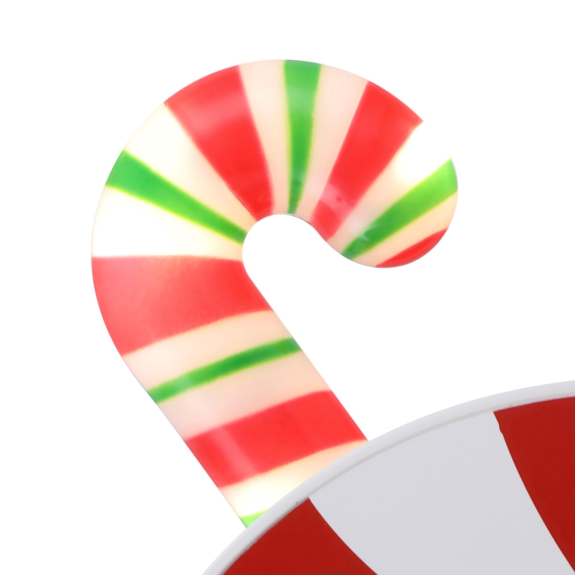 slide 4 of 7, Mr. Christmas Peppermint & Candy Cane Light Controller, 8.5 in x 3.5 in x x 6.25 in