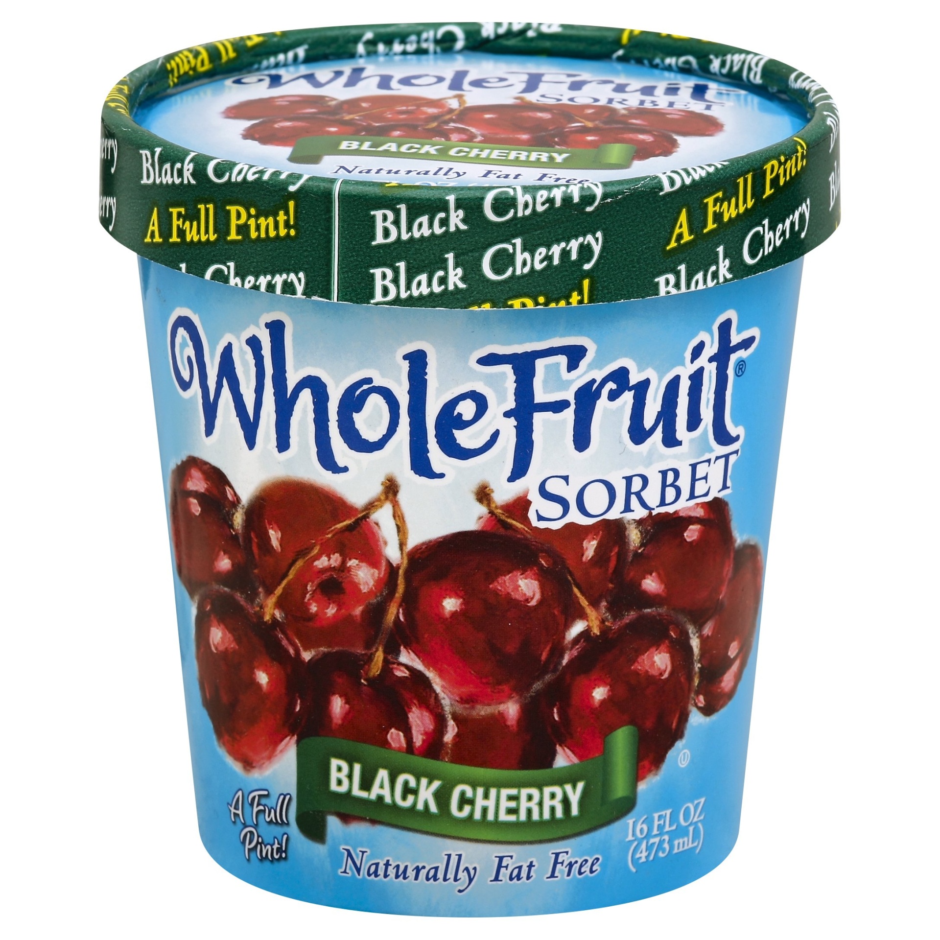 slide 1 of 6, Whole Fruit Black Cherry Sorbet, 16 fl oz