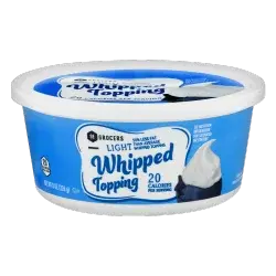 SE Grocers Lite Whipped Topping