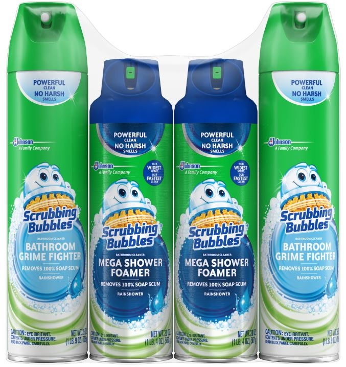 slide 1 of 2, Scrubbing Bubbles Bathroom Cleaner Combo Pack, 