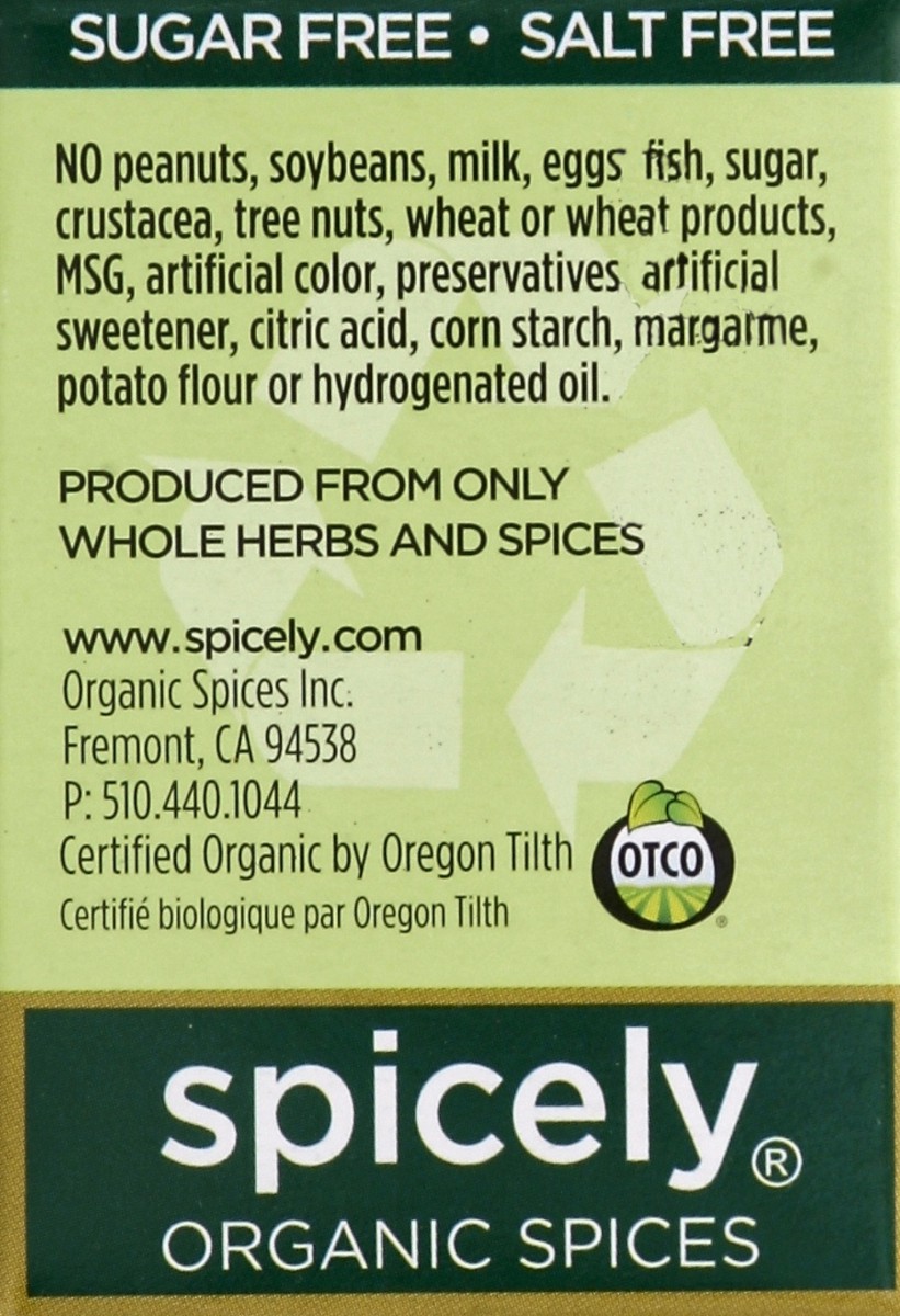 slide 3 of 4, Spicely Organic Spices Sage 0.1 oz, 0.1 oz