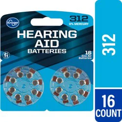 Kroger Size 312 Hearing Aid Batteries