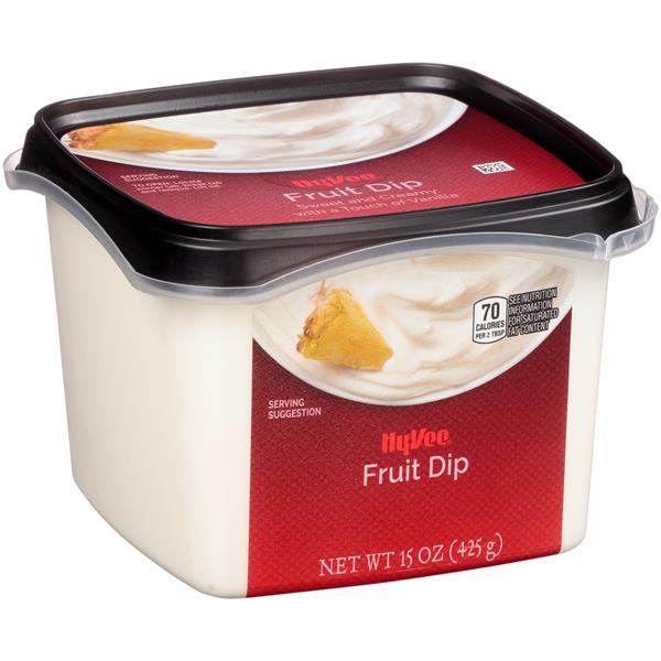 slide 1 of 1, Hy-Vee Fruit Dip, 15 oz