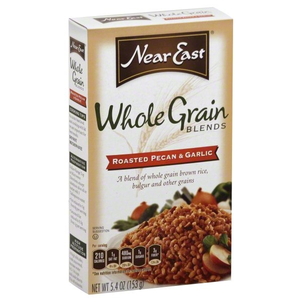 slide 1 of 5, Near East Whole Grain Blends Roasted Pecan & Garlic Rice, 5.4 oz