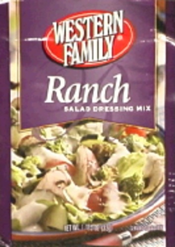 slide 1 of 1, Western Family Ranch Salad Dressing Mix, 1.13 oz