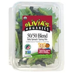 Olivia's Organics 8/11oz 50/50 Blend