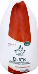 Maple Leaf Premium Quality Seasoned Duck with Orange Sauce Packet