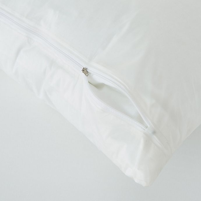 slide 1 of 3, AllergyCareCotton Zipper Queen Pillow Protector, 1 ct
